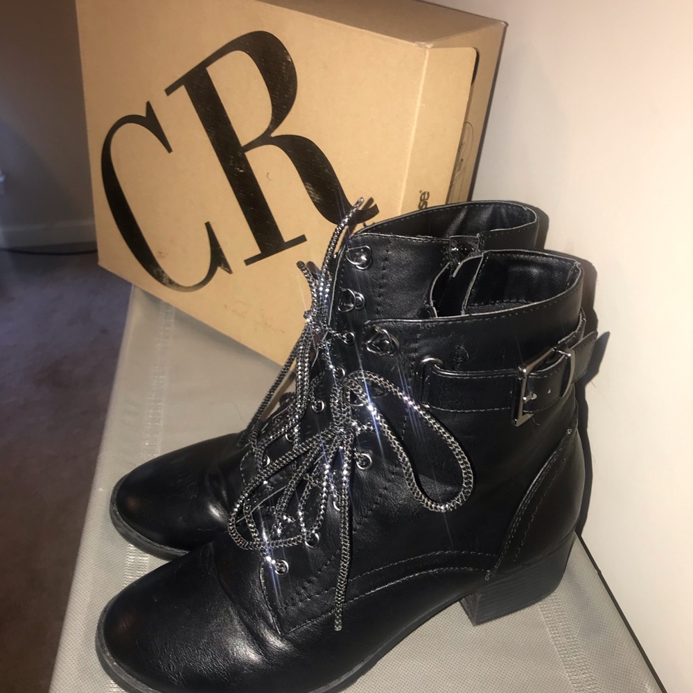Charlotte Russe combat boots